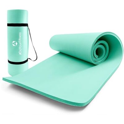 #DoYourFitness Turkusowa Mata do Jogi i Gimnastyki - 183x61 cm #DoYourFitness Turkusowa Mata do Jogi i Gimnastyki - 183x61 cm