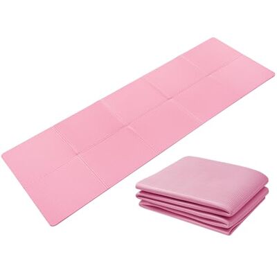 Yoga Mat Good Nite Składana mata do jogi, antypoślizgowa, przenośna, do ćwiczeń, fitnessu, siłowni, pilatesu, sportu, mata podróżna, dla kobiet, mężczyzn, 183 x 61 x 0,6 cm (różowa) Yoga Mat Good Nite Składana mata do jogi, antypoślizgowa, przenośna, do ćwiczeń, fitnessu, siłowni, pilatesu, sportu, mata podróżna, dla kobiet, mężczyzn, 183 x 61 x 0,6 cm (różowa)
