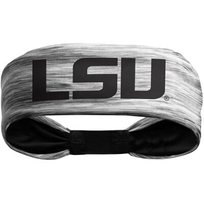 100688-LSU Littlearth NCAA LSU Tigers opaska na głowę, unisex, do jogi, biegania, fitnessu lub treningu, szeroka, antypoślizgowa opaska na głowę, kolor drużynowy, jeden rozmiar 100688-LSU Littlearth NCAA LSU Tigers opaska na głowę, unisex, do jogi, biegania, fitnessu lub treningu, szeroka, antypoślizgowa opaska na głowę, kolor drużynowy, jeden rozmiar