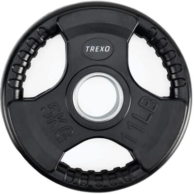 RW XTREXO Obciążenie 5 kg, średnica 24 cm, tarcza z uchwytami, żeliwo powlekane, do długich hantli, tała, ergonomiczna tarcza, fitness, trening siłowy, crossfit 5 RW XTREXO Obciążenie 5 kg, średnica 24 cm, tarcza z uchwytami, żeliwo powlekane, do długich hantli, tała, ergonomiczna tarcza, fitness, trening siłowy, crossfit 5