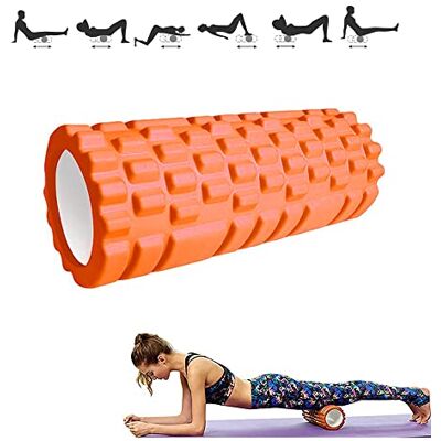 Select Wałek do masażu mięśni Fitness wałek piankowy. Eva Foam Roller. Łagodzi ból, trening mięśni, masaż pleców, nogi. 33x14cm Select Wałek do masażu mięśni Fitness wałek piankowy. Eva Foam Roller. Łagodzi ból, trening mięśni, masaż pleców, nogi. 33x14cm