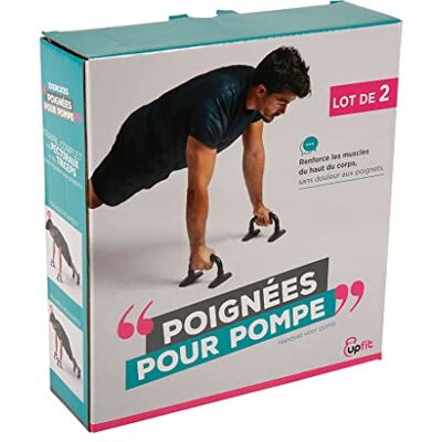 645913 UPFIT Ergonomiczne uchwyty do pompek Para Do ćwiczeń z pompką z najwyższym komfortem noszenia Antypoślizgowe podpory Zaprojektowane, aby zapobiec bólom nadgarstków 645913 UPFIT Ergonomiczne uchwyty do pompek Para Do ćwiczeń z pompką z najwyższym komfortem noszenia Antypoślizgowe podpory Zaprojektowane, aby zapobiec bólom nadgarstków