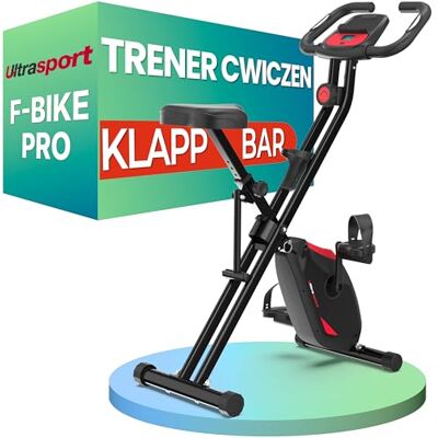 331100000427 Ultrasport F-Bike Pro Składany Rower Treningowy o Udźwigu 150 kg, 16 Poziomów Oporu, Funkcja Aplikacji, Bardzo Cichy z Siedziskiem z Pianki Relax Rower Stacjonarny do Ćwiczeń w Domu, Czerwono-Czarny 331100000427 Ultrasport F-Bike Pro Składany Rower Treningowy o Udźwigu 150 kg, 16 Poziomów Oporu, Funkcja Aplikacji, Bardzo Cichy z Siedziskiem z Pianki Relax Rower Stacjonarny do Ćwiczeń w Domu, Czerwono-Czarny