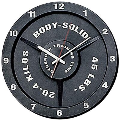 Body-Solid STT-45 zegarek treningowy o wyglądzie krążków hantli Body-Solid STT-45 zegarek treningowy o wyglądzie krążków hantli