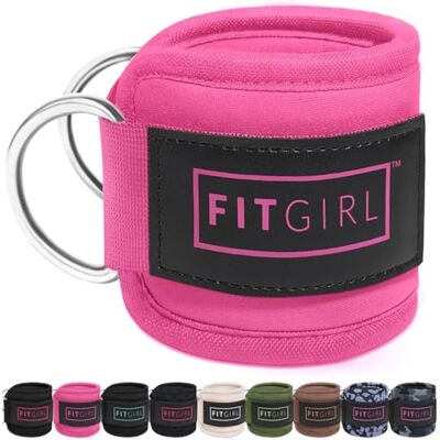 exercise-machine-attachments FITGIRL Najlepszy pasek na kostkę do maszyn kablowych i opasek oporowych, opaska do ćwiczeń do domu i na siłownię, treningi łupów odrzutki, przedłużenia nóg, porywaczy bioder, tylko dla kobiet exercise-machine-attachments FITGIRL Najlepszy pasek na kostkę do maszyn kablowych i opasek oporowych, opaska do ćwiczeń do domu i na siłownię, treningi łupów odrzutki, przedłużenia nóg, porywaczy bioder, tylko dla kobiet