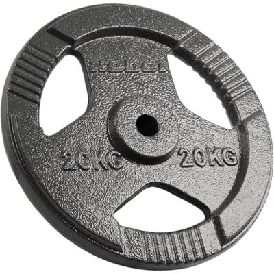 RBA-2137 Rebel Obciążenie Żeliwne 20kg Otwór 31mm Talerz z Uchwytami RBA-2137 Rebel Obciążenie Żeliwne 20kg Otwór 31mm Talerz z Uchwytami