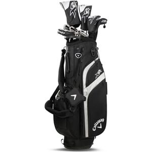 4PKR2501133378BK Callaway 13-częściowy zestaw do golfa XR, kolor czarny/srebrny, sztywna stal, prawa ręka + 2,5 cm dłuższa 4PKR2501133378BK Callaway 13-częściowy zestaw do golfa XR, kolor czarny/srebrny, sztywna stal, prawa ręka + 2,5 cm dłuższa