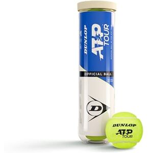 Model Dunlop - Piłki tenisowe - Zestaw 4 - Jakość ATP Tour Model Dunlop - Piłki tenisowe - Zestaw 4 - Jakość ATP Tour