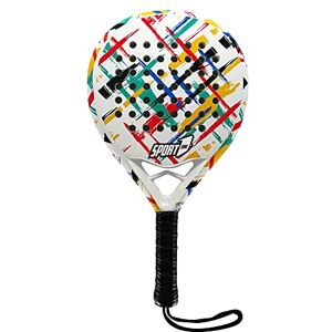 704100066 Sport1 rakieta padel Zwycięzca 100% z włókna węglowego. Okrągły kształt dla zaawansowanych graczy. Responsywna i trwała łopata idealna dla graczy o potężnych uderzeniach 704100066 Sport1 rakieta padel Zwycięzca 100% z włókna węglowego. Okrągły kształt dla zaawansowanych graczy. Responsywna i trwała łopata idealna dla graczy o potężnych uderzeniach