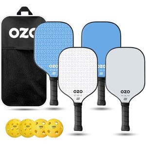 OZPS010 OZO Pickleball zestaw 4 wioseł + 4 piłki 2 x Spark Fusion Essence (początkujący hybrydowy) + 2 x Spark Energia Ritmo (Beginner Power) + 4 piłki wtryskowe (2 x wewnątrz + 2 x na zewnątrz) + torba OZPS010 OZO Pickleball zestaw 4 wioseł + 4 piłki 2 x Spark Fusion Essence (początkujący hybrydowy) + 2 x Spark Energia Ritmo (Beginner Power) + 4 piłki wtryskowe (2 x wewnątrz + 2 x na zewnątrz) + torba