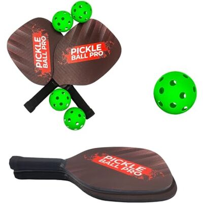 2000026 Zestaw do Pickleballa 2 rakiety i 4 piłki Mad Monkey 2000026 Zestaw do Pickleballa 2 rakiety i 4 piłki Mad Monkey