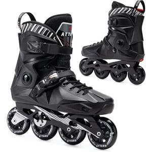 ATTABO Łyżworolki Riftskates 40 EU Wszechstronne Rolki Freestyle Idealne do Jazdy Miejskiej i Trików Wytrzymałe Łożyska ABEC-9 Kółka o Twardości 85A ATTABO Łyżworolki Riftskates 40 EU Wszechstronne Rolki Freestyle Idealne do Jazdy Miejskiej i Trików Wytrzymałe Łożyska ABEC-9 Kółka o Twardości 85A