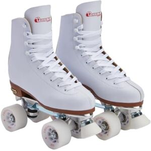 CRS800-07 Chicago Skates Damskie wysokiej jakości skórzane lined Rink Roller Classic White Quad Skates Chicago, 5 UK CRS800-07 Chicago Skates Damskie wysokiej jakości skórzane lined Rink Roller Classic White Quad Skates Chicago, 5 UK