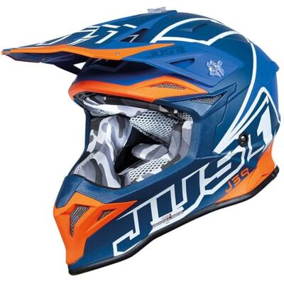 CJ1J39THRAZNJBL JUST1 Kask J39 Thruster Blue-Orange 60-L CJ1J39THRAZNJBL JUST1 Kask J39 Thruster Blue-Orange 60-L