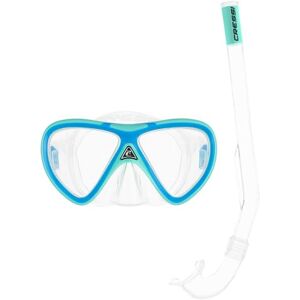 DM569120 CRESSI Mini Peg & Mini Island Aqua Green/Blue Junior Snorkeling Combo Set Mini Peg Mask and Mini Island Snorkel, Aqua Green/Blue, One Size DM569120 CRESSI Mini Peg & Mini Island Aqua Green/Blue Junior Snorkeling Combo Set Mini Peg Mask and Mini Island Snorkel, Aqua Green/Blue, One Size