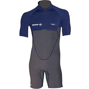 Beuchat Unisex Adult ATOLL krótki garnitur dorsal zamek błyskawiczny, niebieski, mały Beuchat Unisex Adult ATOLL krótki garnitur dorsal zamek błyskawiczny, niebieski, mały