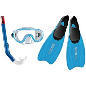 10006AZ/28-30 SEAC Zestaw do snorkelingu Tris Easy Junior, niebieski, 28-30 10006AZ/28-30 SEAC Zestaw do snorkelingu Tris Easy Junior, niebieski, 28-30
