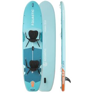 AQS-B6I004-GN AQUASTIC Tourer 12'0 SUP Board zielona – stabilna, uniwersalna deska dla dwóch osób, rodziny i wiosłowania w czasie wolnym AQS-B6I004-GN AQUASTIC Tourer 12'0 SUP Board zielona – stabilna, uniwersalna deska dla dwóch osób, rodziny i wiosłowania w czasie wolnym