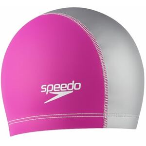 7510040-660-Small/Medium Speedo Unisex silikonowy czepek kąpielowy ze stretchem, różowy, S/M 7510040-660-Small/Medium Speedo Unisex silikonowy czepek kąpielowy ze stretchem, różowy, S/M