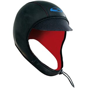 A1301-MED-01 SOLA Unisex Sola 3mm gładka skóra czapka surfingowa, czarno-niebieska, rozmiar M UK A1301-MED-01 SOLA Unisex Sola 3mm gładka skóra czapka surfingowa, czarno-niebieska, rozmiar M UK