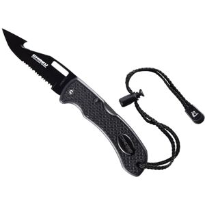 RC570050 CRESSI Chaku Knife Black EP nóż do nurkowania z podwójnym gładkim ostrzem i ocynkowanym ząbkowaniem, idealny do nurkowania i bezdechu, czarny/ostrze ocynkowane, jeden rozmiar, dorośli unisex RC570050 CRESSI Chaku Knife Black EP nóż do nurkowania z podwójnym gładkim ostrzem i ocynkowanym ząbkowaniem, idealny do nurkowania i bezdechu, czarny/ostrze ocynkowane, jeden rozmiar, dorośli unisex