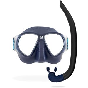 DM630205 CRESSI since 1946 Nautilus Combo Force Mask Separate Polycarbonate Lenses + Vibe Snorkel TPR Tube Silicone Mouthpiece Ideal Snorkeling and Surface Swimming Blu Navy One Size Adult DM630205 CRESSI since 1946 Nautilus Combo Force Mask Separate Polycarbonate Lenses + Vibe Snorkel TPR Tube Silicone Mouthpiece Ideal Snorkeling and Surface Swimming Blu Navy One Size Adult