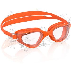 AB-AF Ambienden Okulary basenowe dla dzieci, szerokokątne okulary do pływania HD 180°, 3-14 lat, przeciwmgielne, ochrona UV, szybkie dopasowanie, silikonowa uszczelka, gogle basenowe unisex, T-Orange AB-AF Ambienden Okulary basenowe dla dzieci, szerokokątne okulary do pływania HD 180°, 3-14 lat, przeciwmgielne, ochrona UV, szybkie dopasowanie, silikonowa uszczelka, gogle basenowe unisex, T-Orange