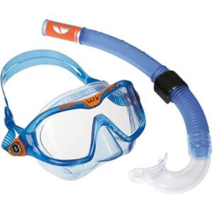 181310 AQUALUNG Combo Mix maska do nurkowania + fajka do nurkowania, sportów wodnych i snorkelingu dla dzieci od 4 lat, z ochroną przed promieniowaniem UV, silikonową uszczelką i soczewkami zapobiegającymi 181310 AQUALUNG Combo Mix maska do nurkowania + fajka do nurkowania, sportów wodnych i snorkelingu dla dzieci od 4 lat, z ochroną przed promieniowaniem UV, silikonową uszczelką i soczewkami zapobiegającymi