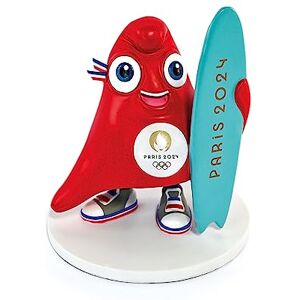Doudou et Compagnie Maskotka Phyrge SURF Oficjalna licencja na Igrzyska Olimpijskie w Paryżu 2024-14,5 cm Czerwona JO2509, 13 Doudou et Compagnie Maskotka Phyrge SURF Oficjalna licencja na Igrzyska Olimpijskie w Paryżu 2024-14,5 cm Czerwona JO2509, 13