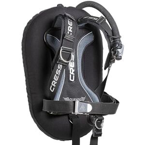 IC790000 Cressi Aquawing BCD Kamizelka Kształcie Pierścienia do Nurkowania Rozmiar Uniwersalny XS/XL (modułowy system regulacji MAS), Czarna, Unisex dla Dorosłych IC790000 Cressi Aquawing BCD Kamizelka Kształcie Pierścienia do Nurkowania Rozmiar Uniwersalny XS/XL (modułowy system regulacji MAS), Czarna, Unisex dla Dorosłych