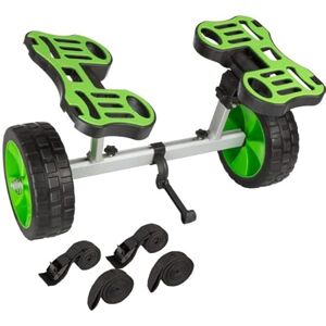 RAD Sportz Wózek kajakowy – wózek transportowy z oponami bezpowietrznymi, aluminiową ramą i paskami do małych jednostek pływających – akcesoria do kajaków marki , udźwig 63,5 kg (zielony) RAD Sportz Wózek kajakowy – wózek transportowy z oponami bezpowietrznymi, aluminiową ramą i paskami do małych jednostek pływających – akcesoria do kajaków marki , udźwig 63,5 kg (zielony)