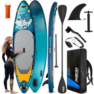 Neo-Sport Deska SUP Nadmuchiwana 320 cm Zestaw z Akcesoriami Ręczna Pompka Wiosło Leash Plecak Aquasurf 10.6 Neo-Sport Deska SUP Nadmuchiwana 320 cm Zestaw z Akcesoriami Ręczna Pompka Wiosło Leash Plecak Aquasurf 10.6