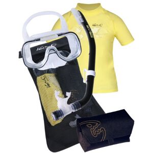 835787_2228_158 iQ-UV Zestaw do nurkowania dla dzieci 300 Snorkeling Set Youngster by Tusa, żółty, 158 835787_2228_158 iQ-UV Zestaw do nurkowania dla dzieci 300 Snorkeling Set Youngster by Tusa, żółty, 158
