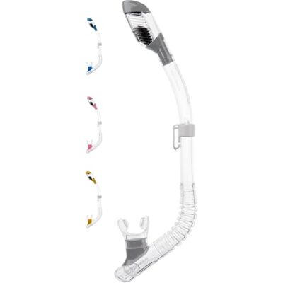 ES258960 Cressi Minidry Snorkel Unisex Youth Snorkel Tube dla dzieci i nastolatków ES258960 Cressi Minidry Snorkel Unisex Youth Snorkel Tube dla dzieci i nastolatków