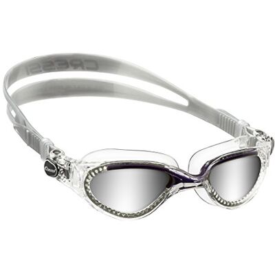 DE2023752 Cressi Unisex-Adult Flash Goggle Okulary Do Pływania,Przezroczysty/Przezroczysty Niebieski Lustro Czerwony Obiektyw,One Size, DE2023752 Cressi Unisex-Adult Flash Goggle Okulary Do Pływania,Przezroczysty/Przezroczysty Niebieski Lustro Czerwony Obiektyw,One Size,