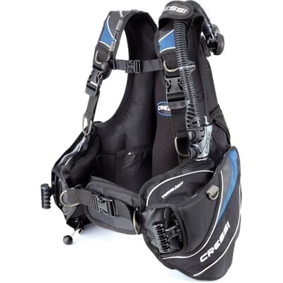 PBC0026K0009XS CRESSI since 1946 Travelight Lightweight Diving BCD Black/Blue XS PBC0026K0009XS CRESSI since 1946 Travelight Lightweight Diving BCD Black/Blue XS
