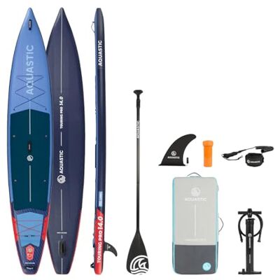 Touring Pro 14'0″ AQUASTIC Zestaw Deska SUP Pompowana Touring Pro 14'0" Ciemny Niebieski Polichlorek winylu (PVC) Touring Pro 14'0″ AQUASTIC Zestaw Deska SUP Pompowana Touring Pro 14'0" Ciemny Niebieski Polichlorek winylu (PVC)