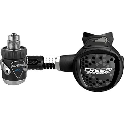 HX784051 Cressi Unisex-Adult Mc9 Compact Din Regulator Nurkowania,Czarny,Din 300, HX784051 Cressi Unisex-Adult Mc9 Compact Din Regulator Nurkowania,Czarny,Din 300,