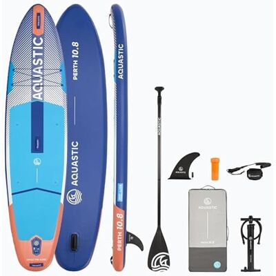 AQUASTIC Perth nadmuchiwana deska SUP 30 cm (10'8"), z konstrukcją Drop-Stitch Lite AQUASTIC Perth nadmuchiwana deska SUP 30 cm (10'8"), z konstrukcją Drop-Stitch Lite