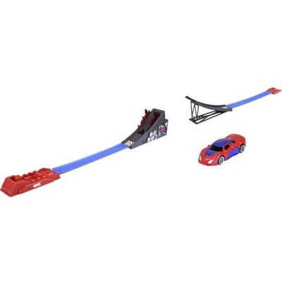 Majorette Jada Toys Marvel Most kolejowy (127 cm) – most z katapultą i skocznią z metalu, zabawka dla dzieci od 3 lat Majorette Jada Toys Marvel Most kolejowy (127 cm) – most z katapultą i skocznią z metalu, zabawka dla dzieci od 3 lat