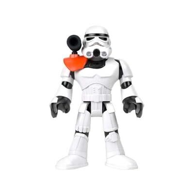Fisher Price Imaginext Star Wars Szturmowiec Figurka XXL Zabawka (ok. 41 cm) do ustawiania w różnych pozach z wyrzutnią dla dzieci w wieku od 3 lat, HXG53 Fisher Price Imaginext Star Wars Szturmowiec Figurka XXL Zabawka (ok. 41 cm) do ustawiania w różnych pozach z wyrzutnią dla dzieci w wieku od 3 lat, HXG53