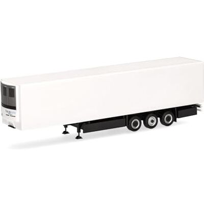 Herpa Model samochodu ciężarowego korona E-Trailer, naczepa na walizkę, 3 osi, biała, miniaturowa w skali 1:87, przedmiot kolekcjonerski, wyprodukowano w Niemczech, tworzywo sztuczne Herpa Model samochodu ciężarowego korona E-Trailer, naczepa na walizkę, 3 osi, biała, miniaturowa w skali 1:87, przedmiot kolekcjonerski, wyprodukowano w Niemczech, tworzywo sztuczne
