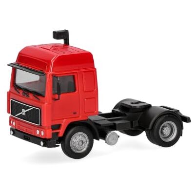 Herpa Model ciężarówki Volvo F10 Globetrotter ciągnik siodłowy 2-osiowy, czerwony, miniatura w skali 1:87, model kolekcjonerski, wyprodukowany w Niemczech, wykonany z tworzywa sztucznego Herpa Model ciężarówki Volvo F10 Globetrotter ciągnik siodłowy 2-osiowy, czerwony, miniatura w skali 1:87, model kolekcjonerski, wyprodukowany w Niemczech, wykonany z tworzywa sztucznego