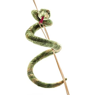 Uni-Toys zielony wąż 90 cm (długość) pluszowy wąż pluszowa zabawka, przytulanka Uni-Toys zielony wąż 90 cm (długość) pluszowy wąż pluszowa zabawka, przytulanka