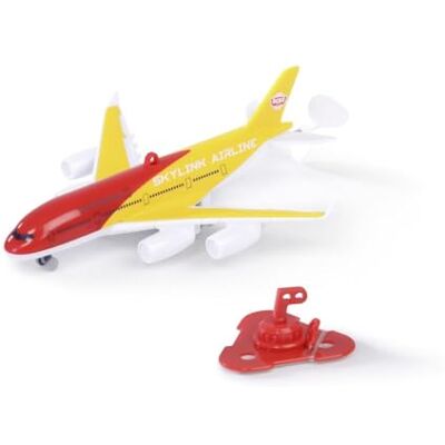 Dickie Toys Sky Flyer Samolot Zabawkowy, Wielokolorowy, od 3 lat Dickie Toys Sky Flyer Samolot Zabawkowy, Wielokolorowy, od 3 lat