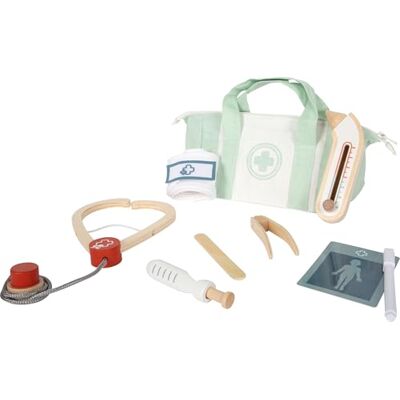 Small foot Arzttasche Spielset Salbeigrün - Zestaw medyczny Small foot Arzttasche Spielset Salbeigrün - Zestaw medyczny