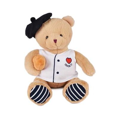 Doudou et Compagnie niedźwiedź szef kuchni z różdżką- 25 cm Doudou et Compagnie niedźwiedź szef kuchni z różdżką- 25 cm