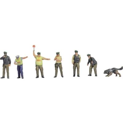 NOCH N figurki policjantów, zielony mundur, zestaw figurek do modeli, drukowane figurki 3D w skali 1:160 (N) NOCH N figurki policjantów, zielony mundur, zestaw figurek do modeli, drukowane figurki 3D w skali 1:160 (N)