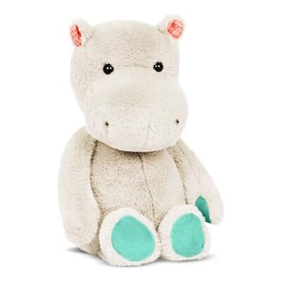 B. toys B. 62243455641 Happyhues Gerry Grey Battat pluszowy hipopotam wypchane zwierzę miękka i szara zabawka hipopotam B. toys B. 62243455641 Happyhues Gerry Grey Battat pluszowy hipopotam wypchane zwierzę miękka i szara zabawka hipopotam