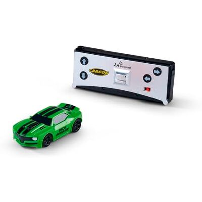Carson Nano Racer Striker - Mini Zdalnie Sterowane Auto, 2.4GHz, Zielony - RC Auto Carson Nano Racer Striker - Mini Zdalnie Sterowane Auto, 2.4GHz, Zielony - RC Auto